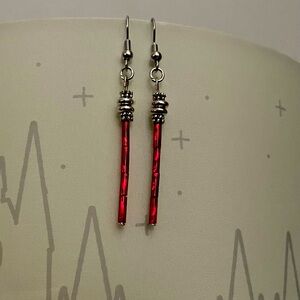 Star Wars lightsaber earrings